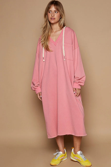 Elenor Long Sweatshirt Dress