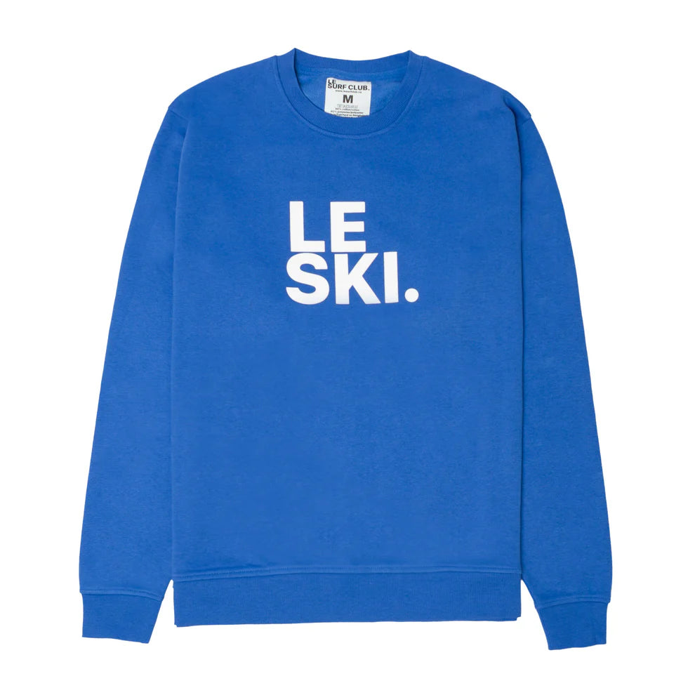 Le Ski Sweatshirt ( Royal Blue / LRG White Logo)