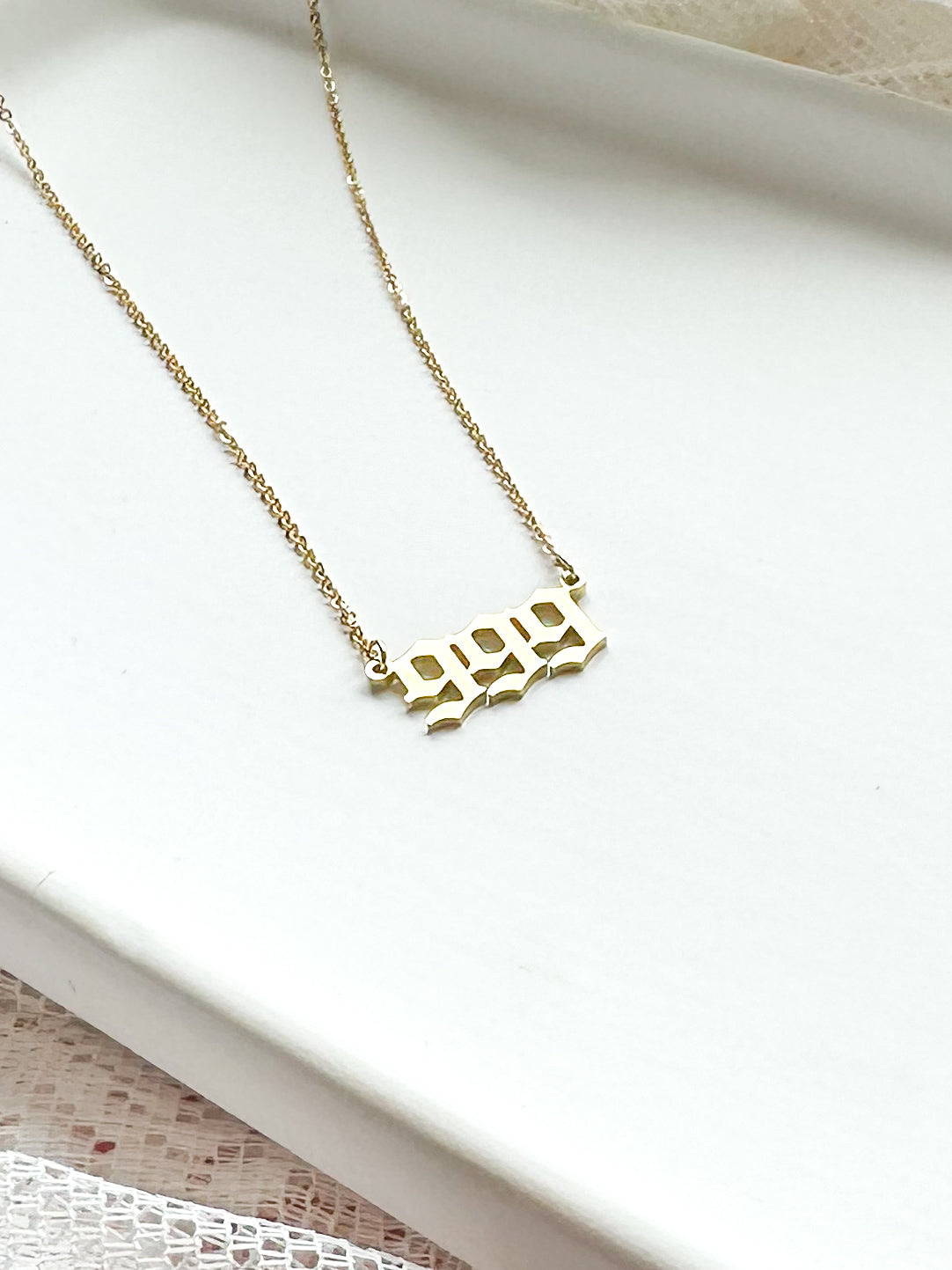 Angel Numbers Necklace