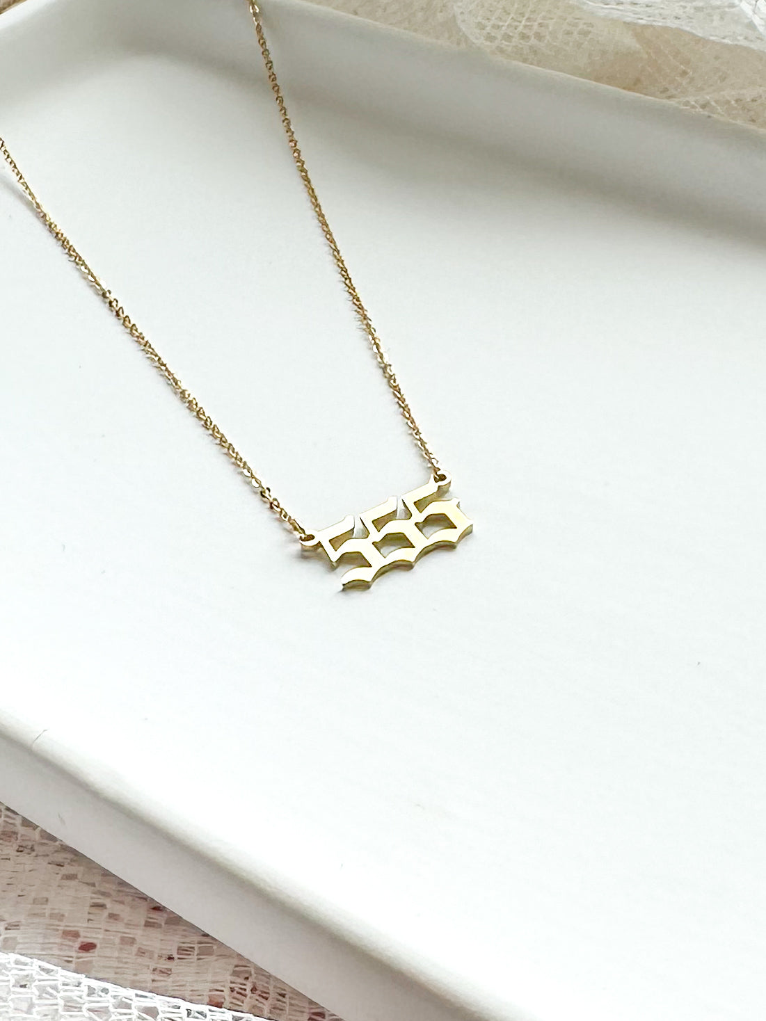 Angel Numbers Necklace