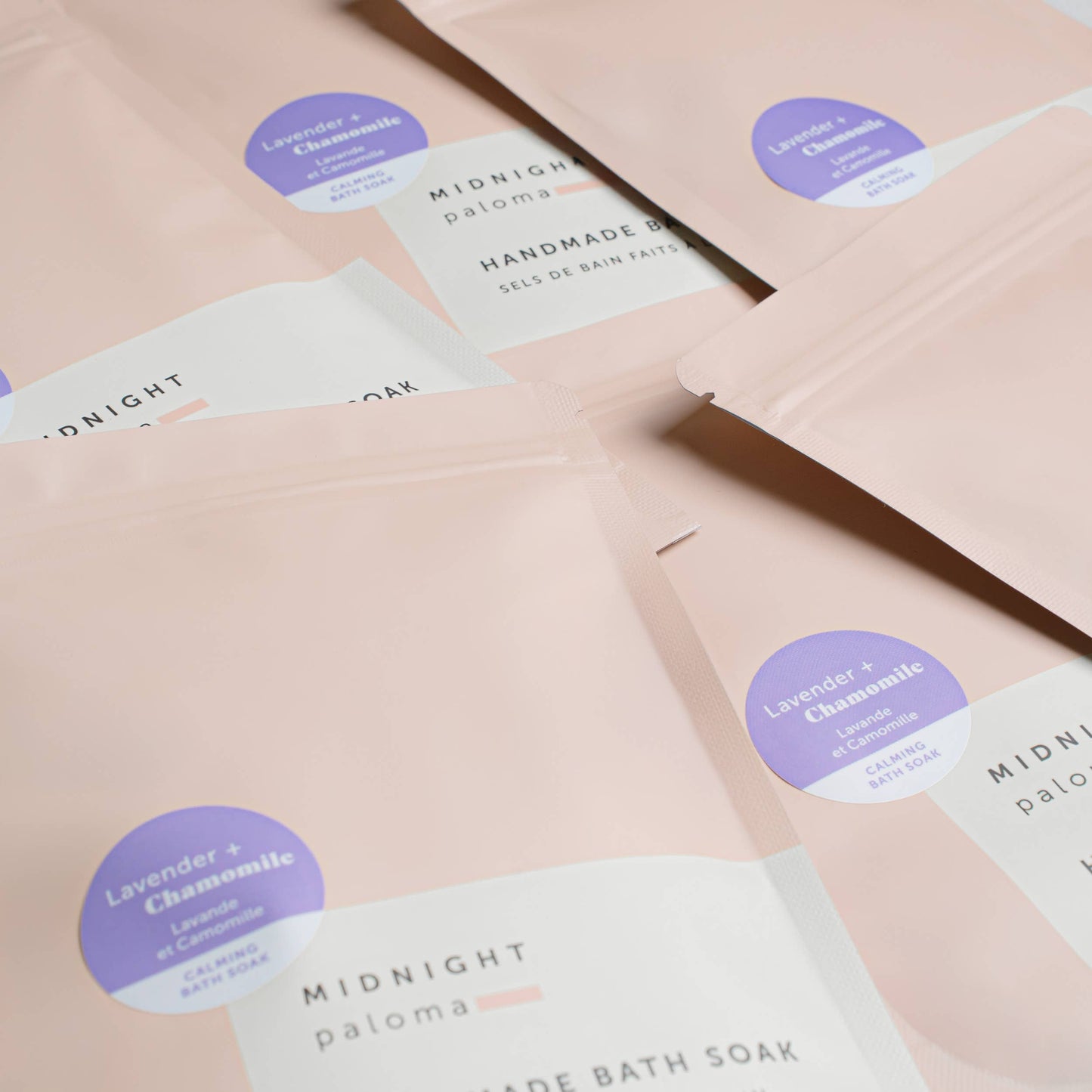 Lavender + Chamomile Calming Bath Soak: 14oz