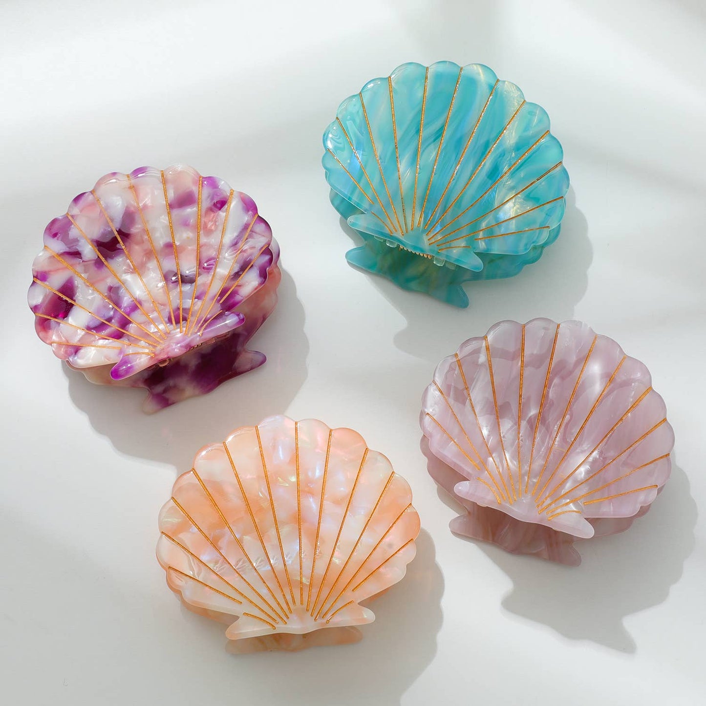 Mermaid Shell Hair Clip