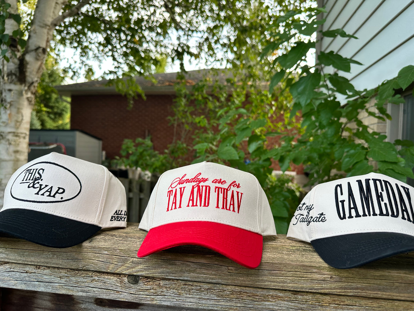 Limited Edition- Sundays are for Tay and Trav Trucker Hat