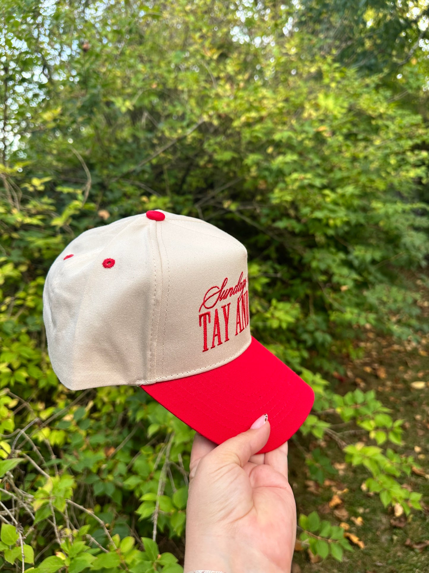 Limited Edition- Sundays are for Tay and Trav Trucker Hat