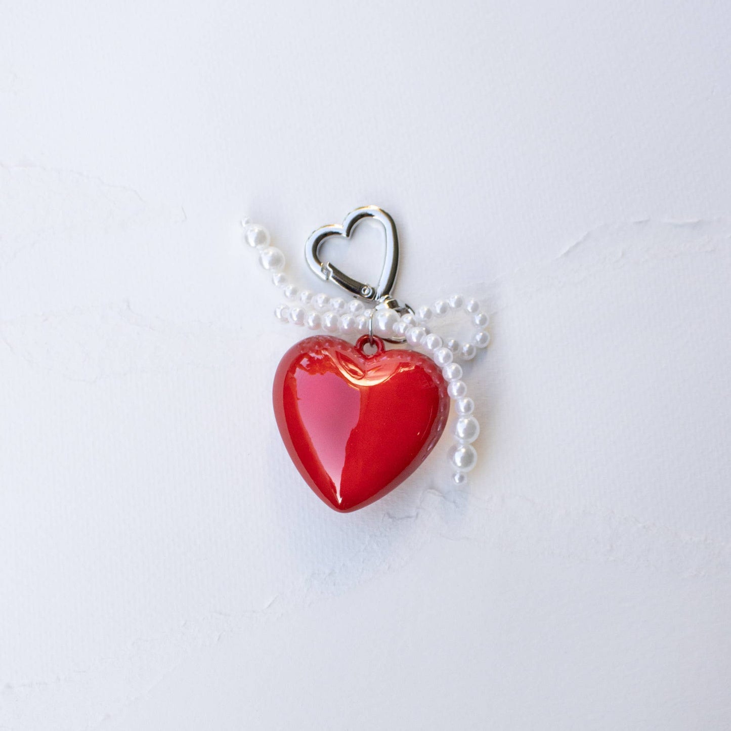 Big Heart Bag Charm