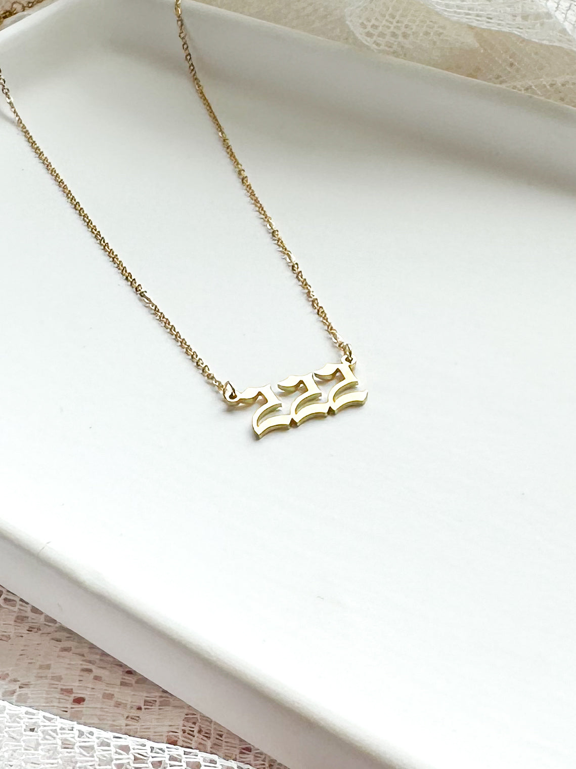 Angel Numbers Necklace