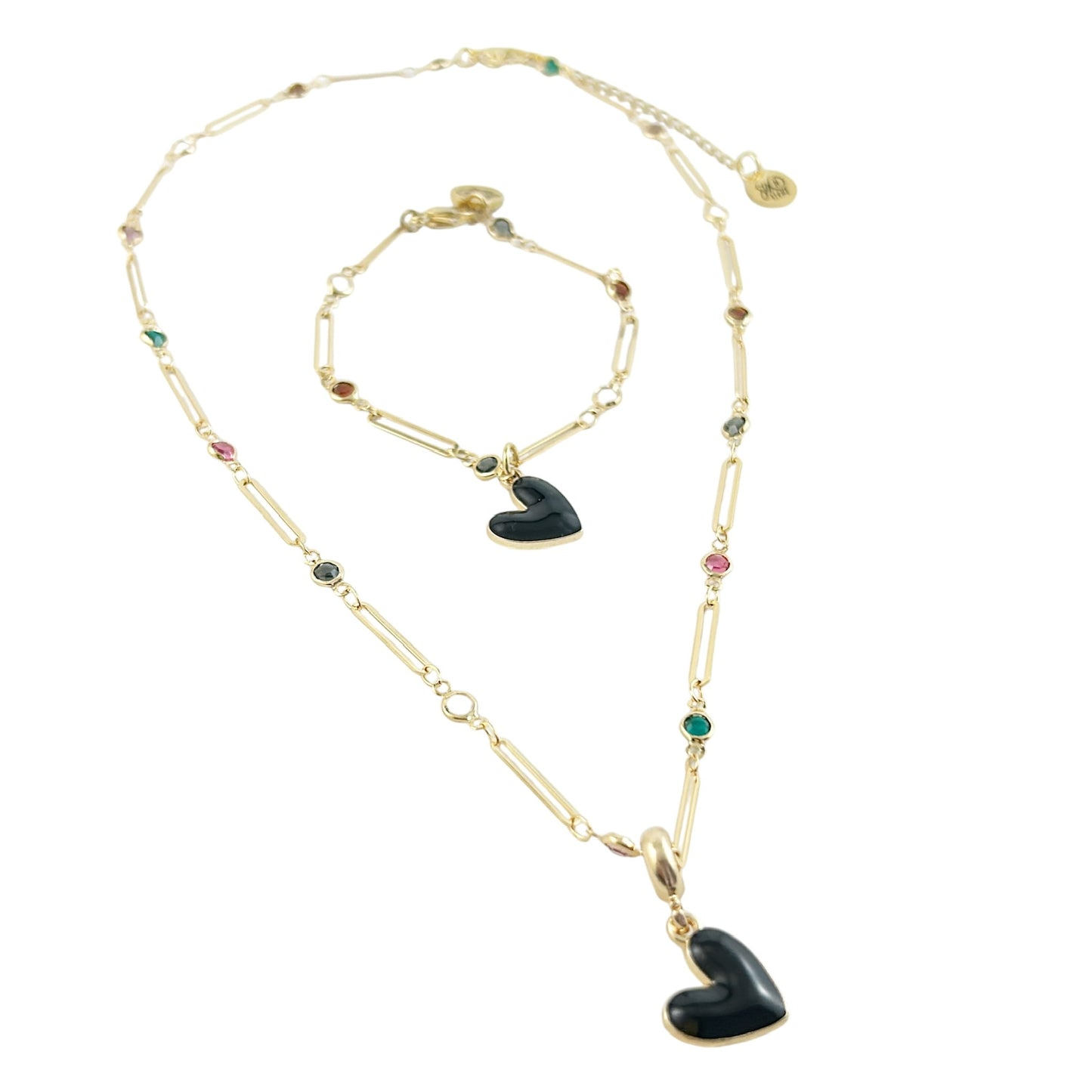 Six n Stone- Heart Pop Necklace and Bracelet Collection