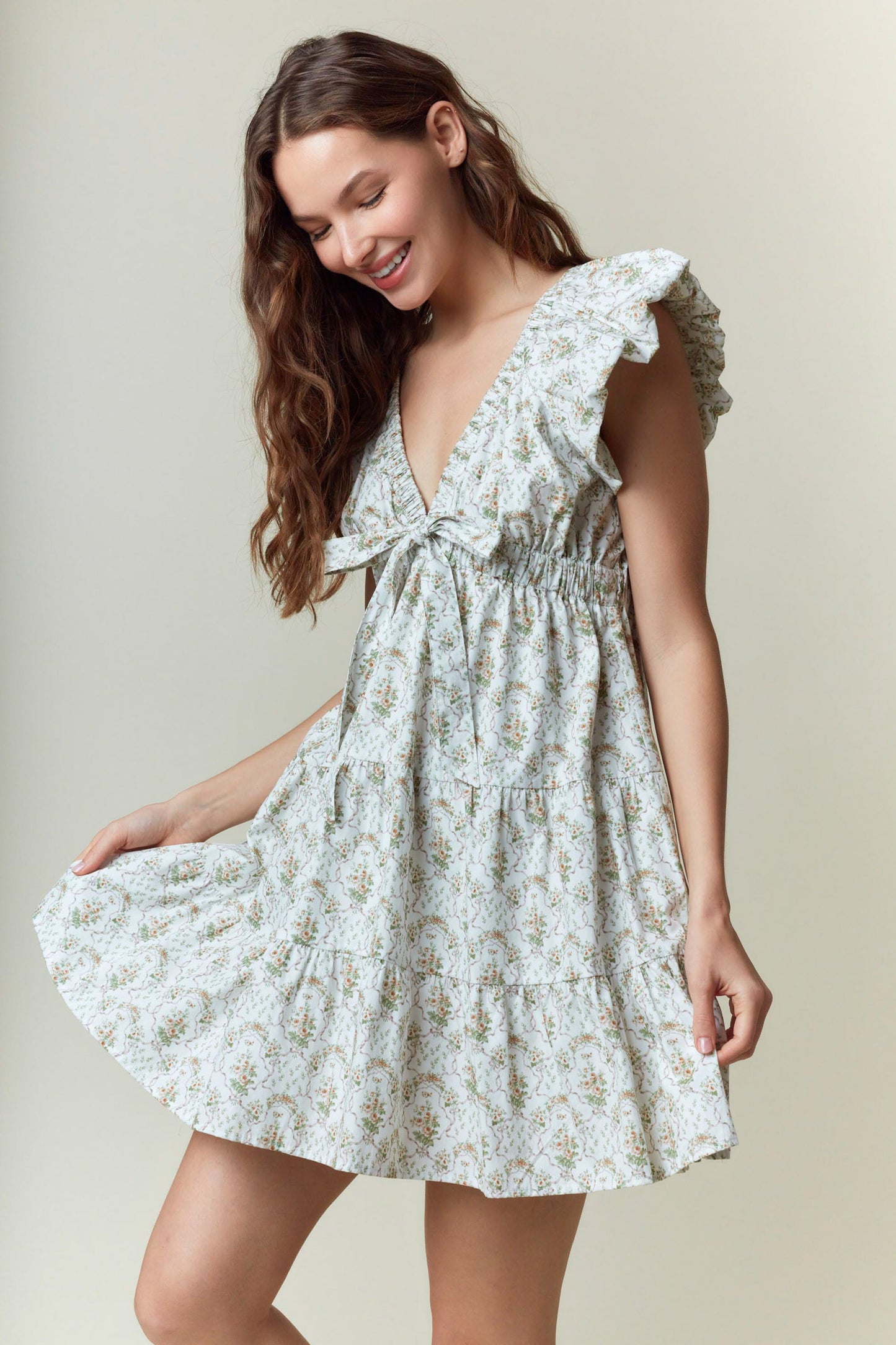 Apple Crisp Mini Dress