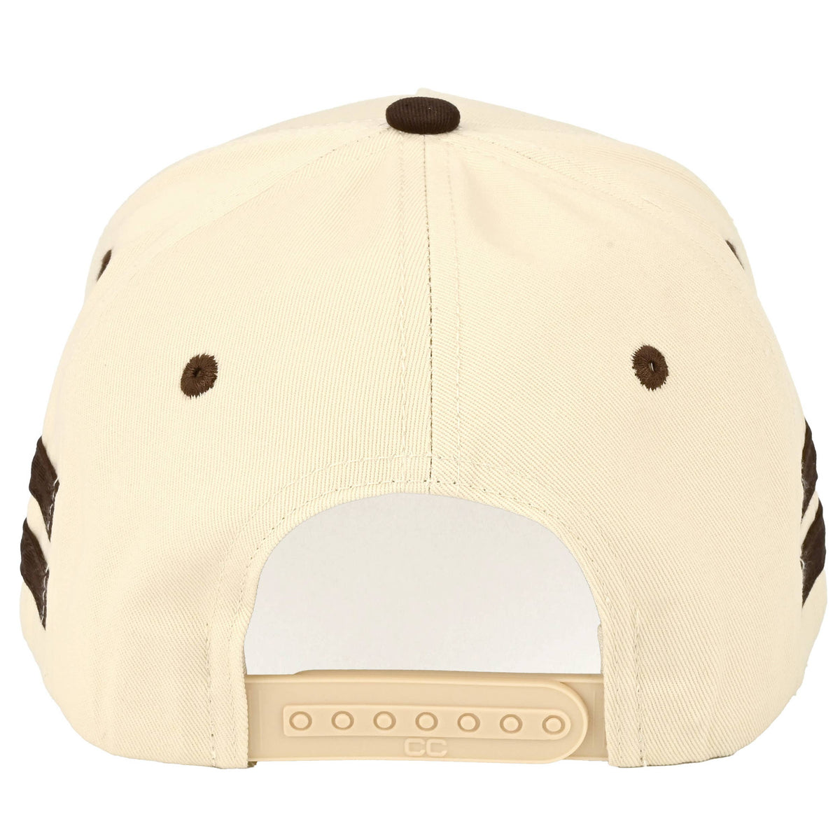 Brown MORNING COFFEE RUN Letter Two Tone Trucker Hat