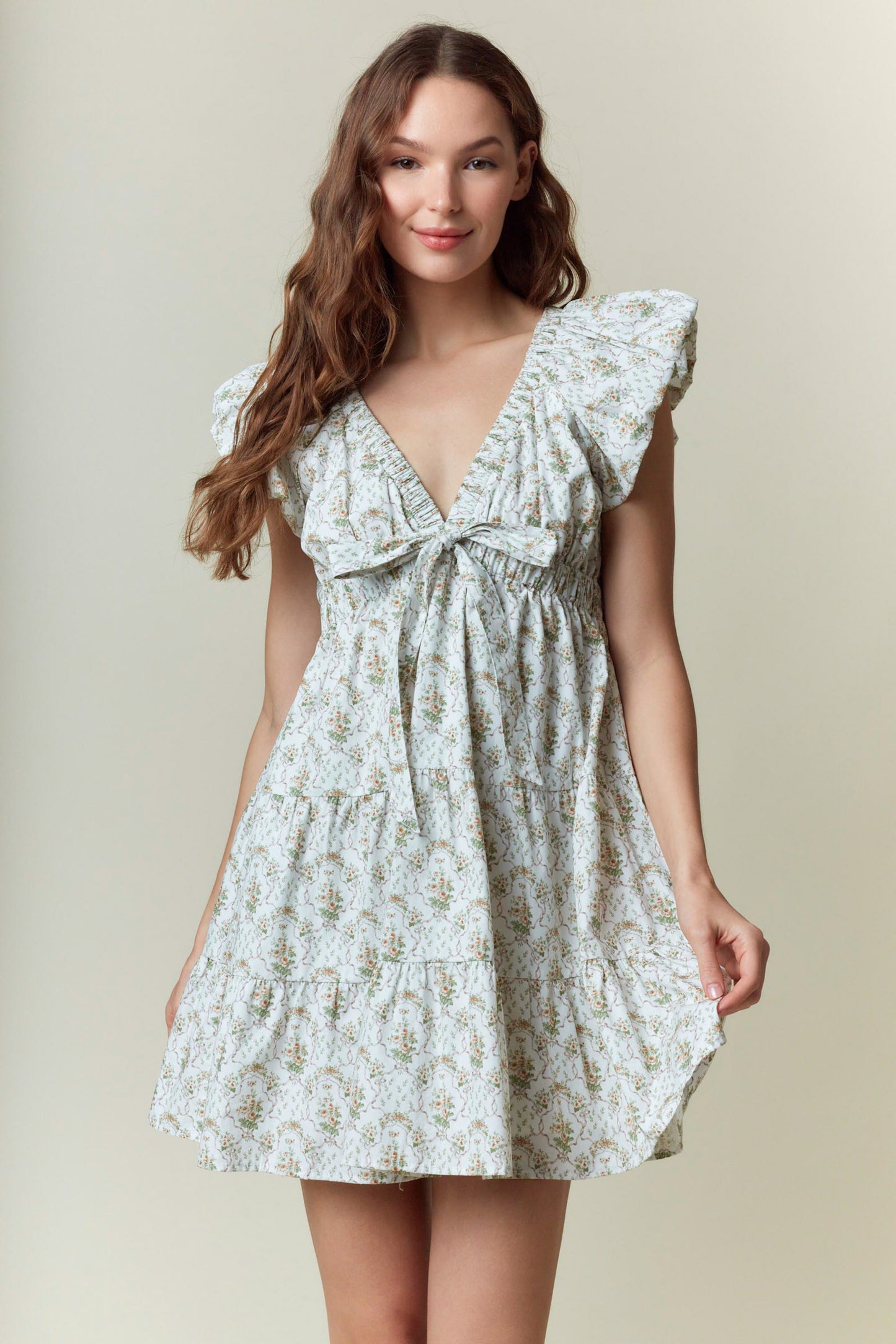 Apple Crisp Mini Dress