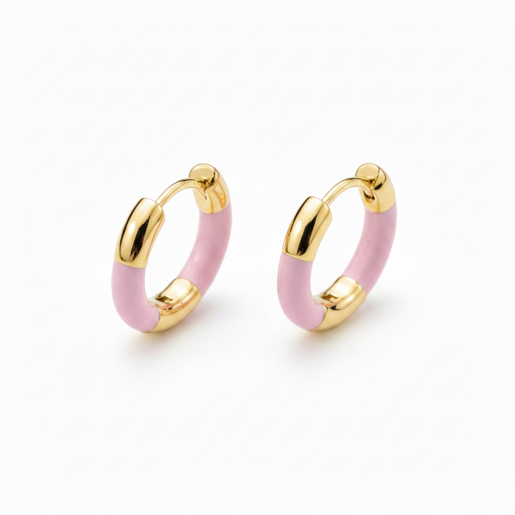 Mini huggy earrings