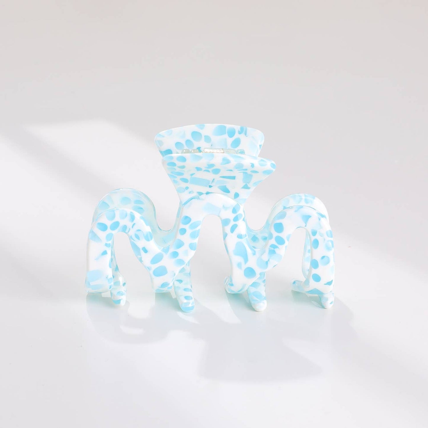 Pebble Zigzag Mini Clip