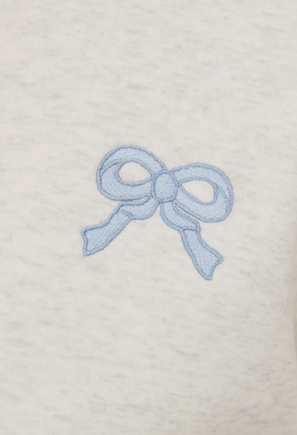 Something Blue Bow Sweat Set