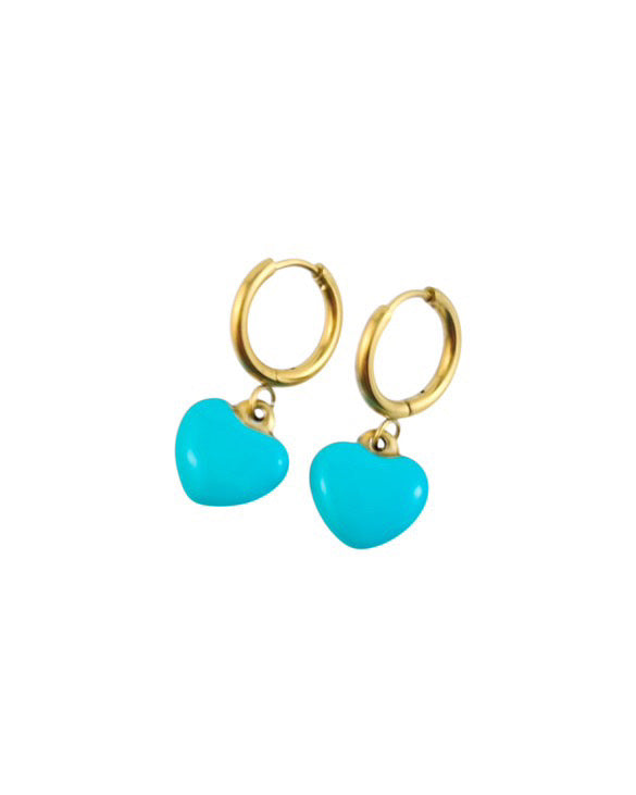 Heart Candy Huggy Earrings