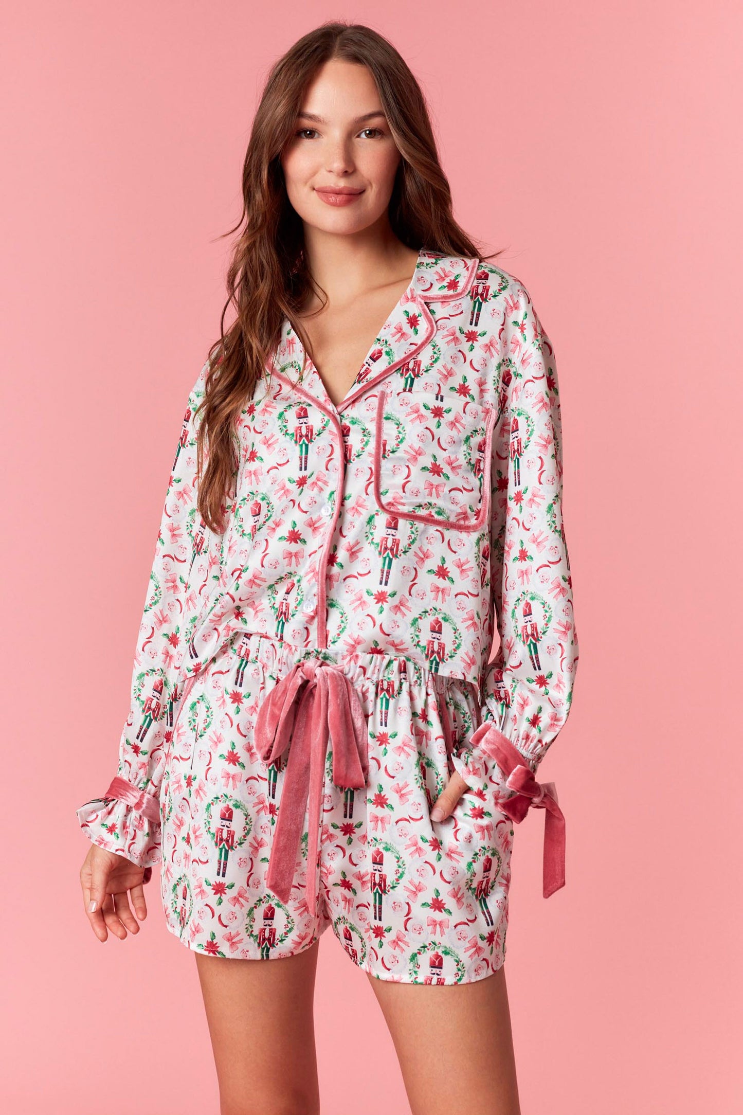 NEW!! Toy Soldier Satin Pjs