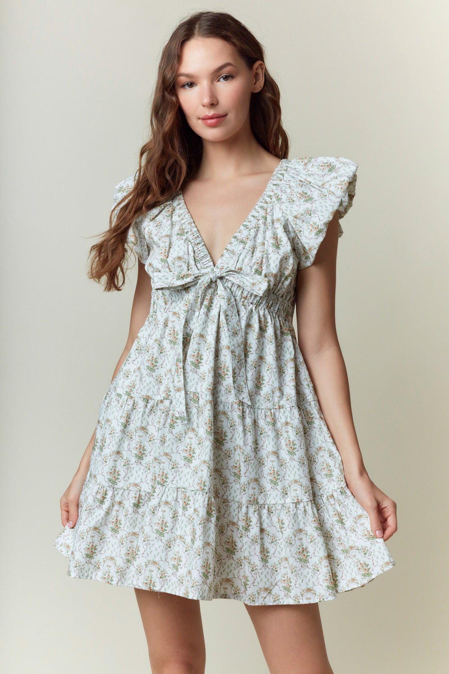 Apple Crisp Mini Dress