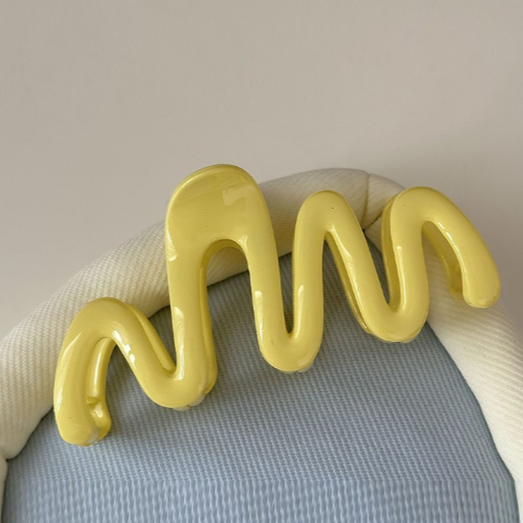 Scribble Claw Clip