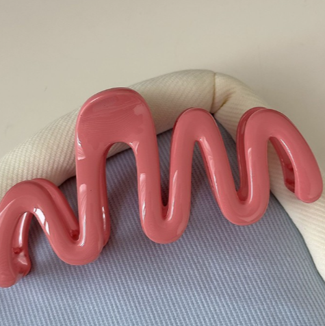 Scribble Claw Clip