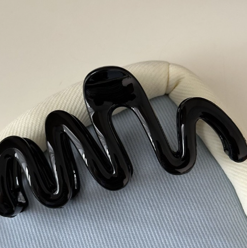 Scribble Claw Clip
