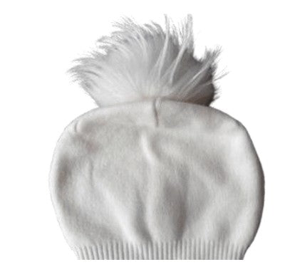 Evelyn Fur Pom Pom Beanie