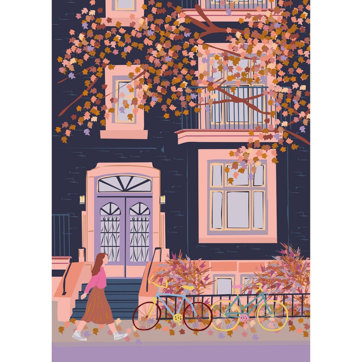 Villager Puzzle- Autumn in Montreal | 1000 Piece Puzzle | Designed in Canada