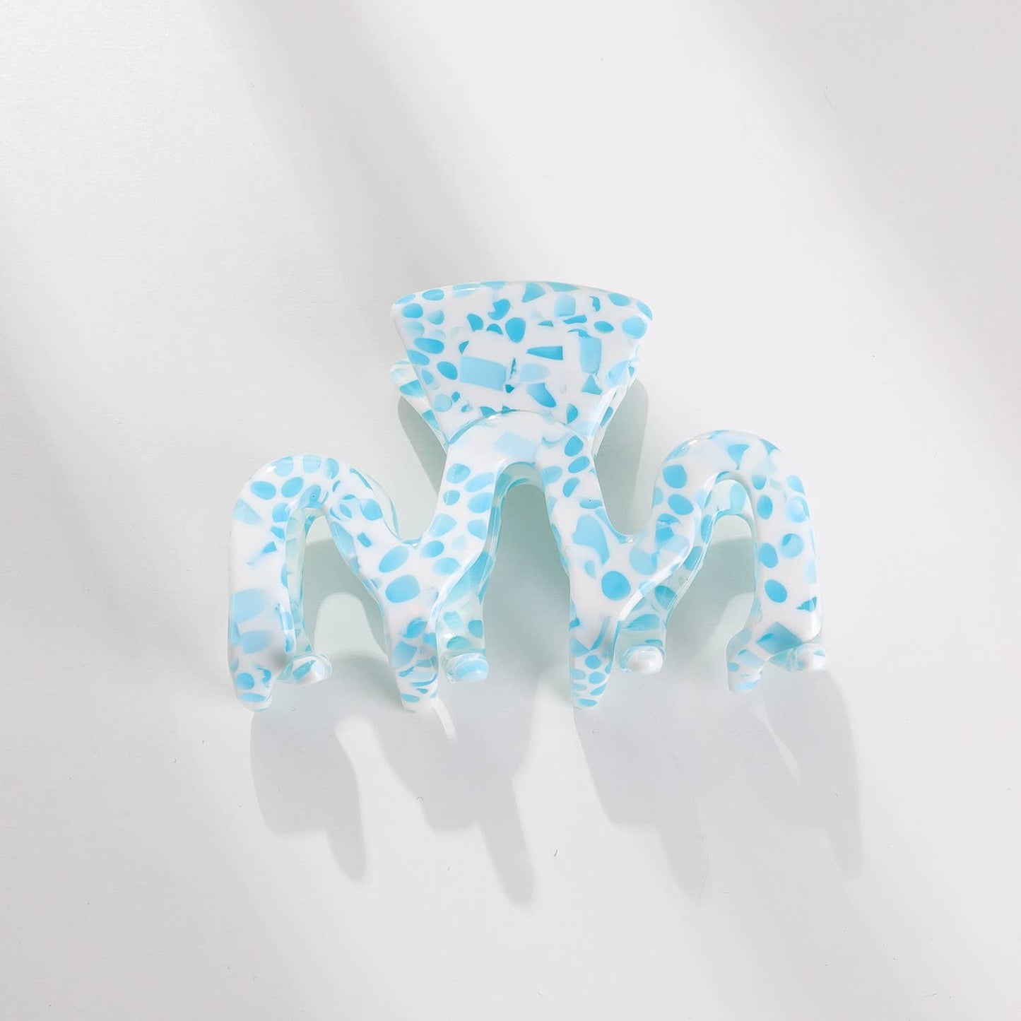 Pebble Zigzag Mini Clip