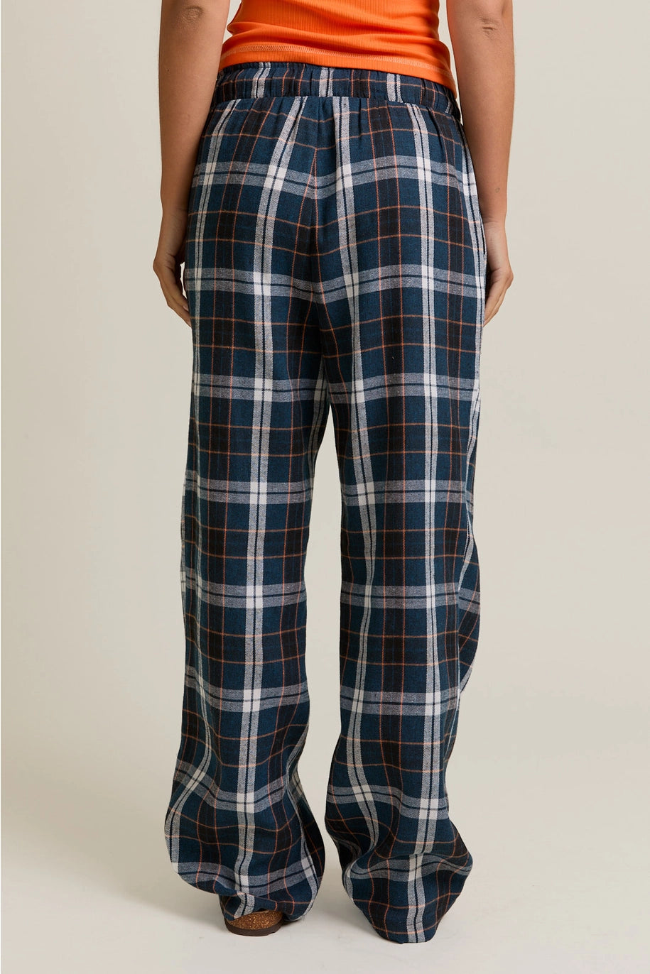Teddy Plaid Boxer Pant