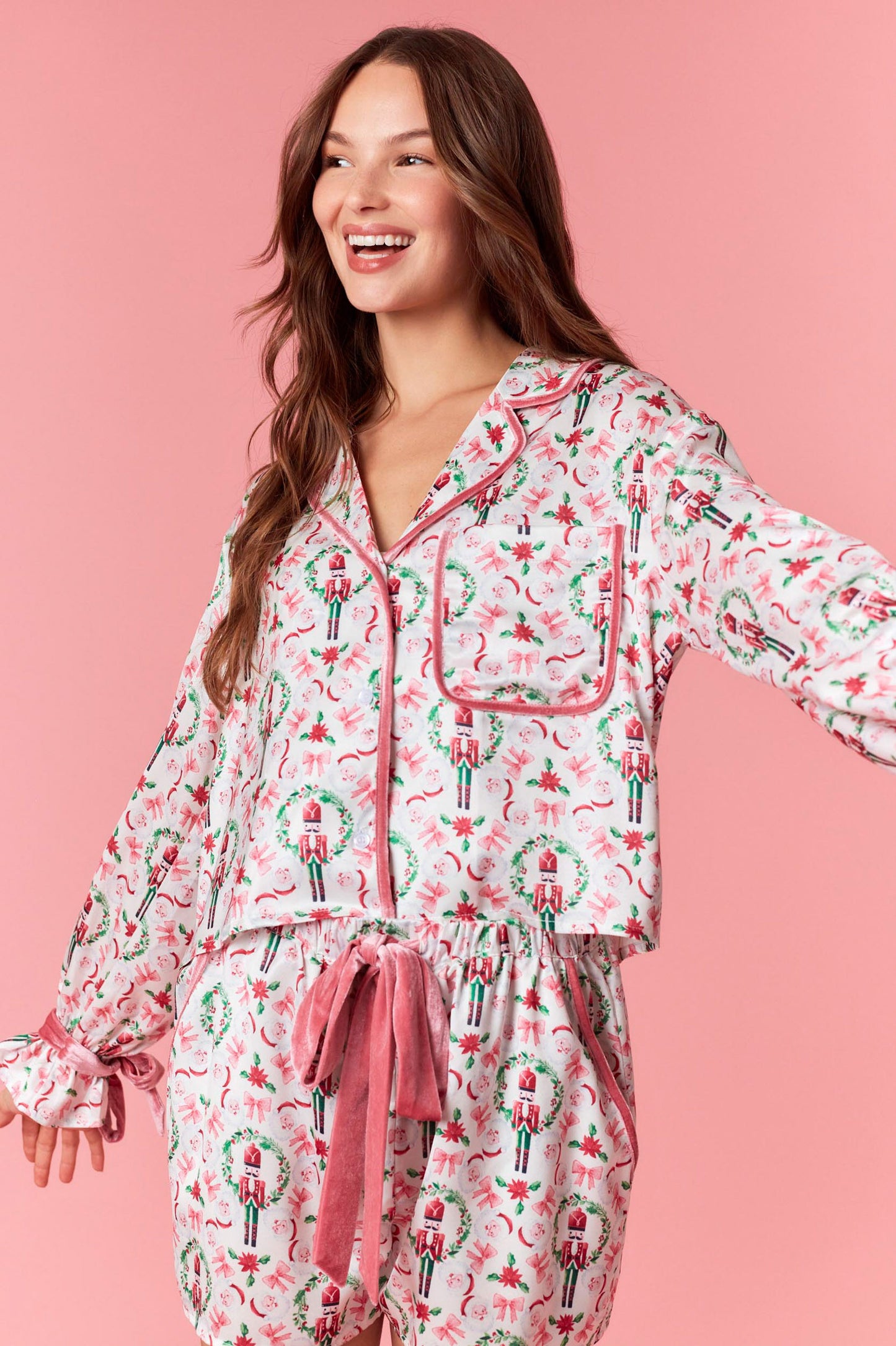 NEW!! Toy Soldier Satin Pjs