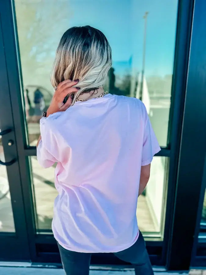 Sequin Print Love Tshirt