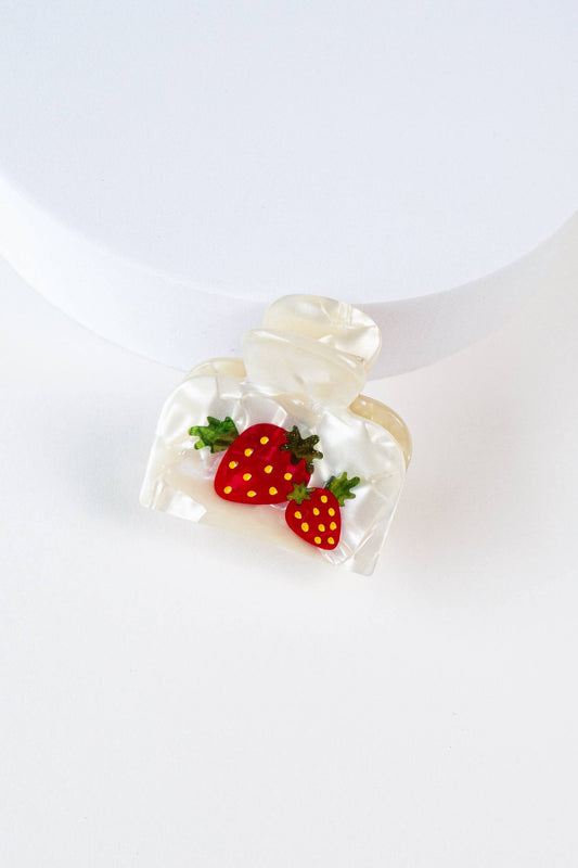 Strawberry Fields Hair Claw Clip