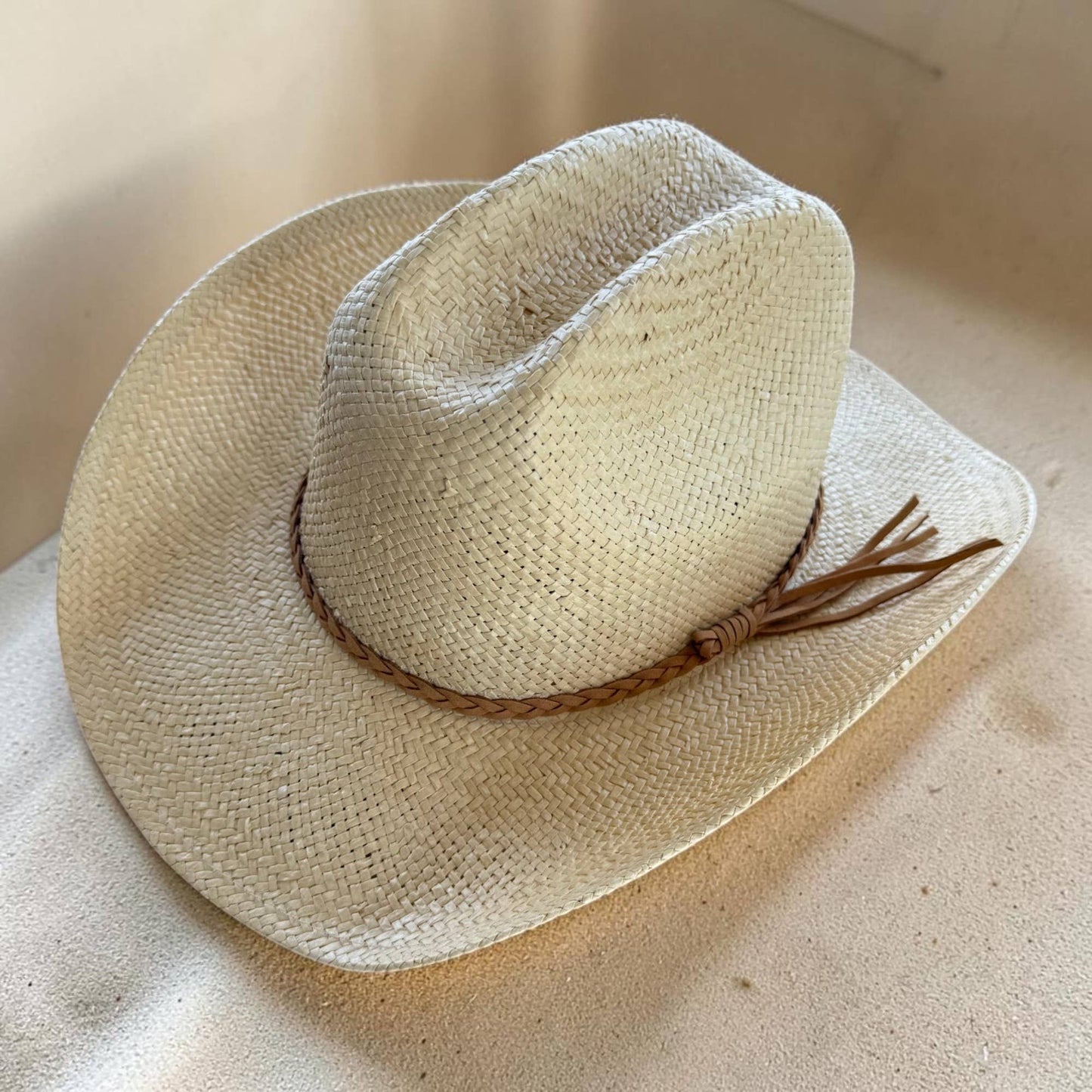 Western Straw Cowboy Hat