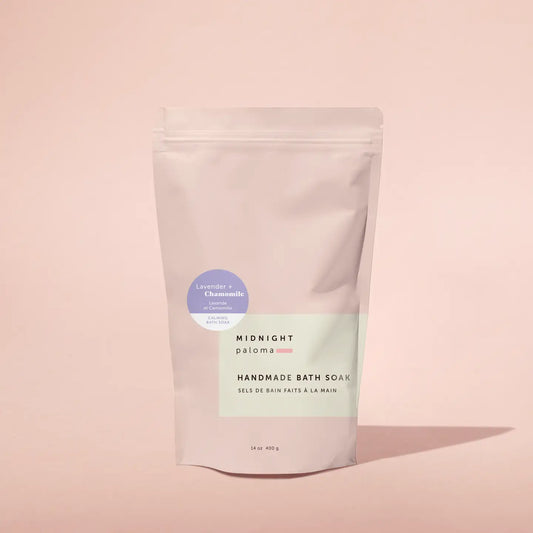 Lavender and Chamomile Calming Bath Soak