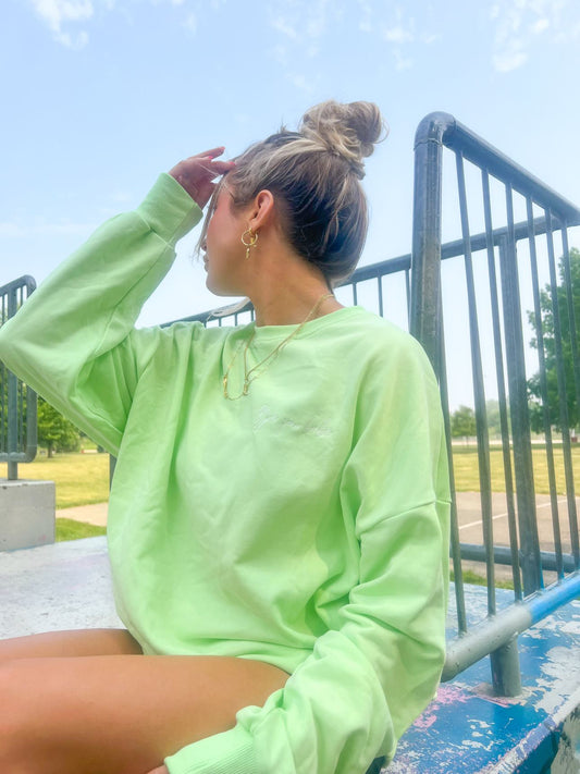 Be You Babe Crewneck Sweater