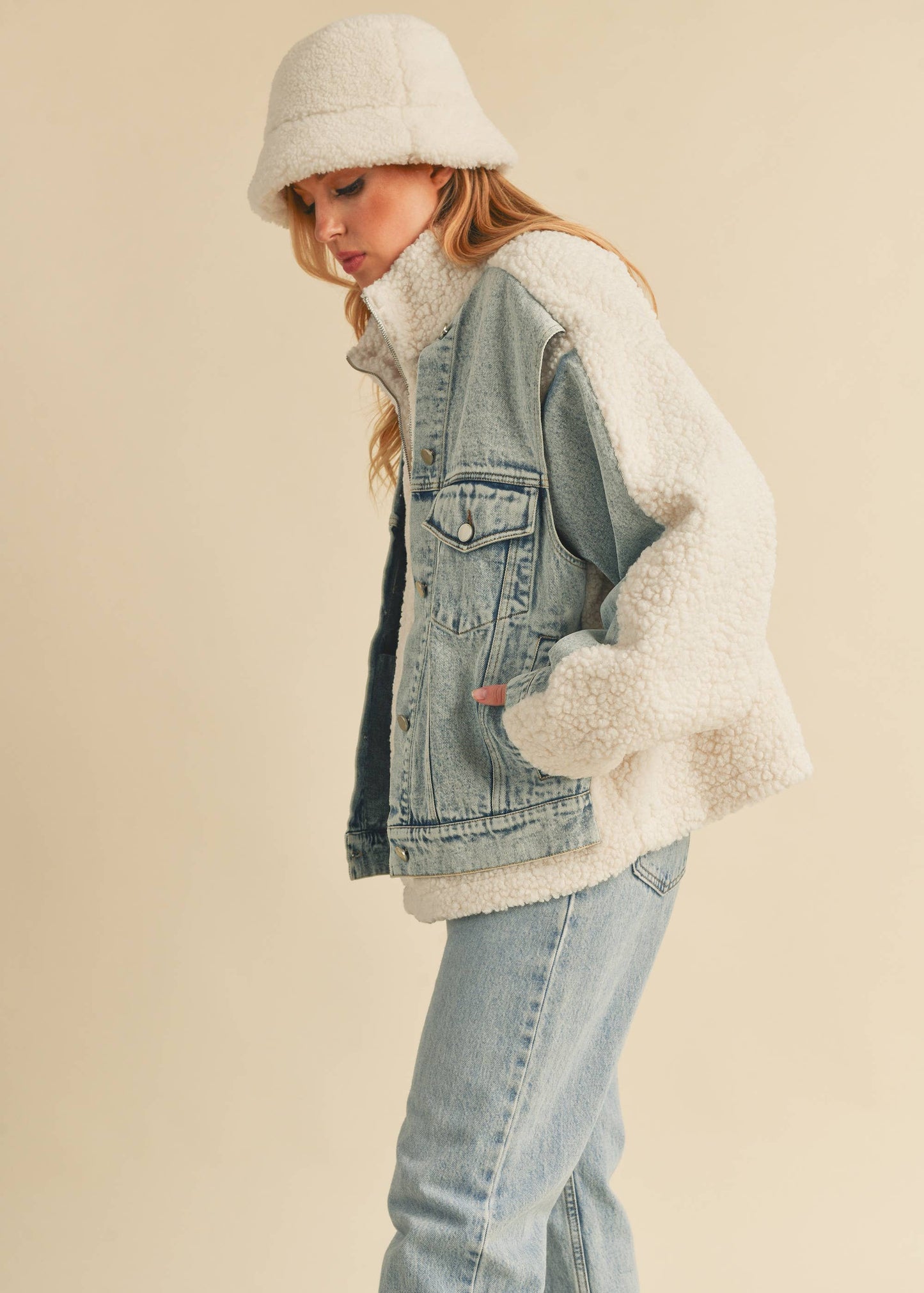 Dorian Sherpa Denim Jacket
