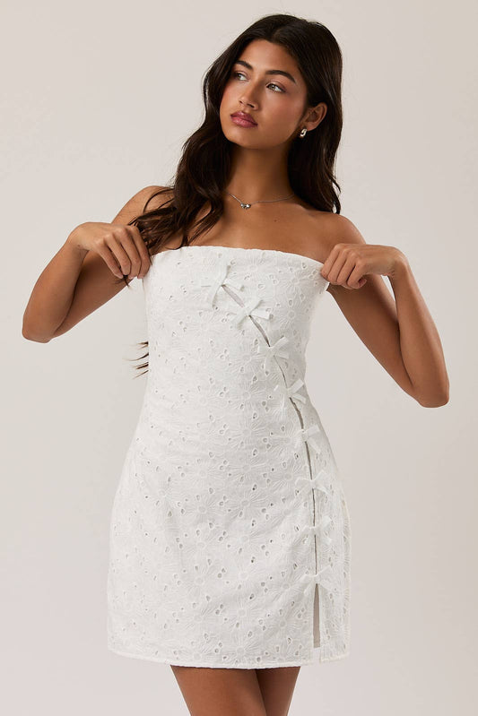 Sonia Bow Mini Dress