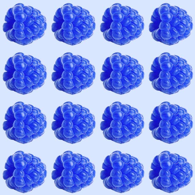 Blue Ice Cream Lip Balm 100% Natural: Blue / Sour Blue Raspberry