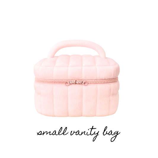 Small Vanity Bag – Birthday Pink