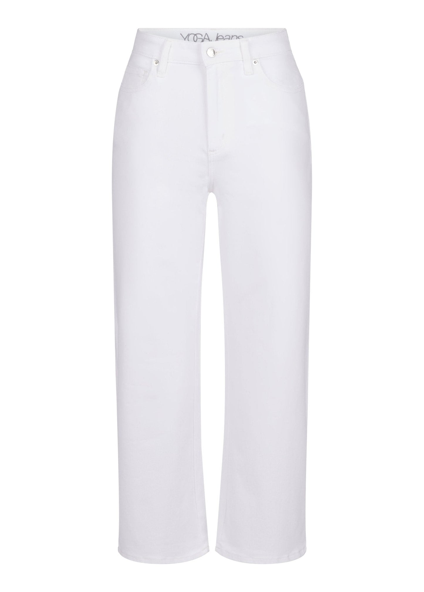LILY WIDE LEG JEANS / WHITE LOTUS