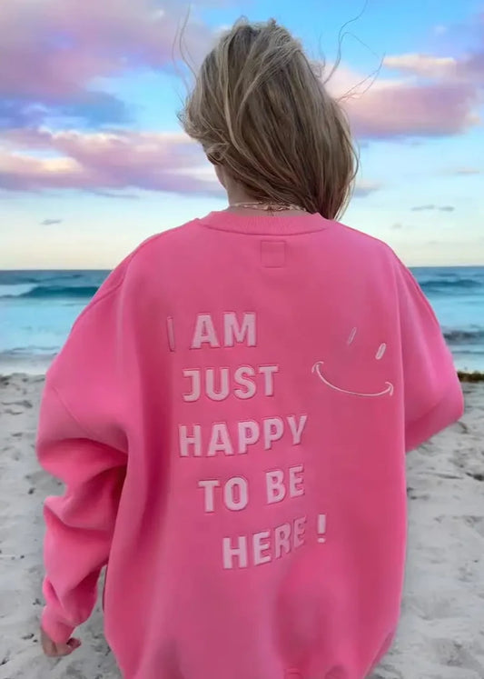 Happy To Be Here Crewneck