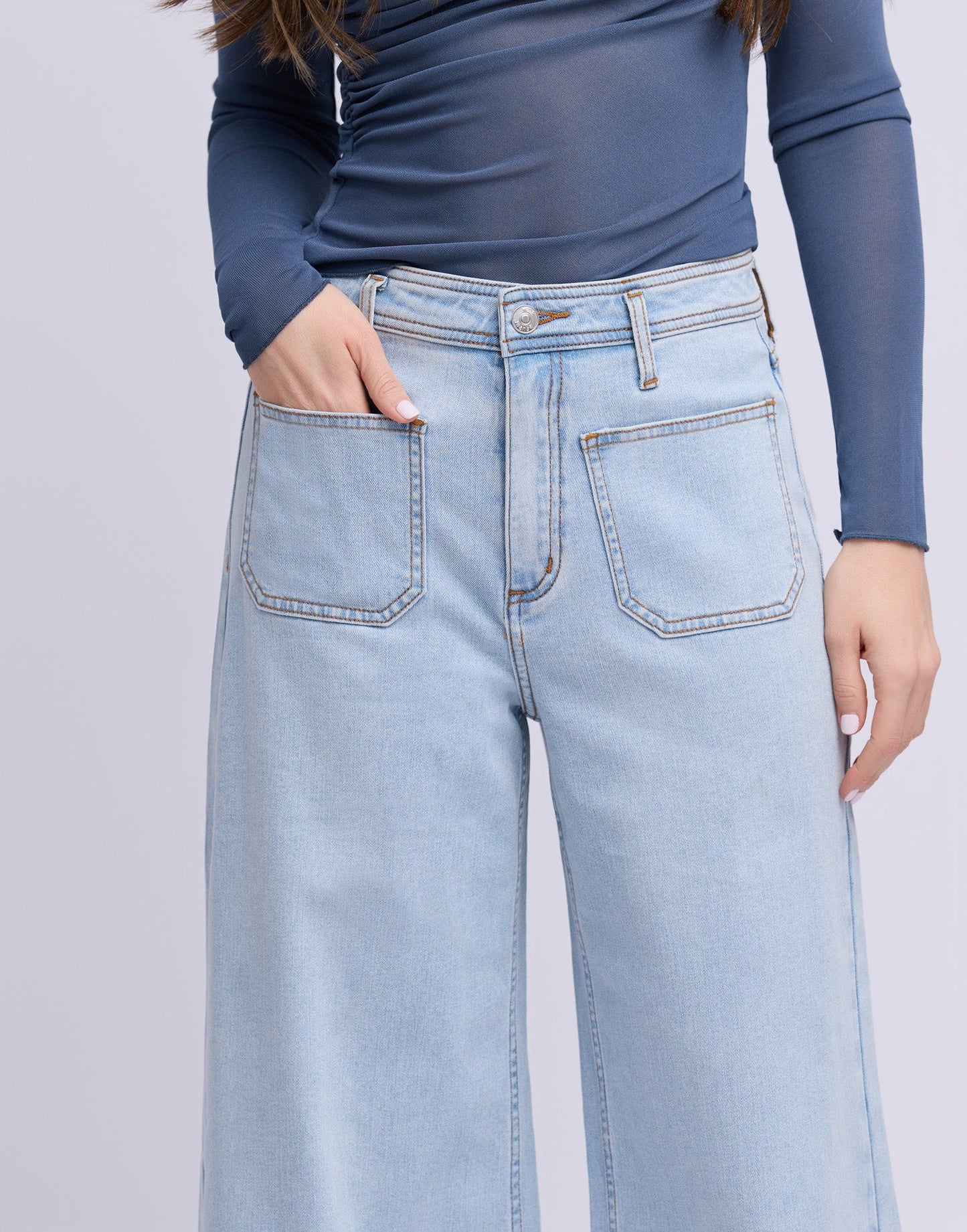 LILY WIDE LEG JEANS / SHERYL