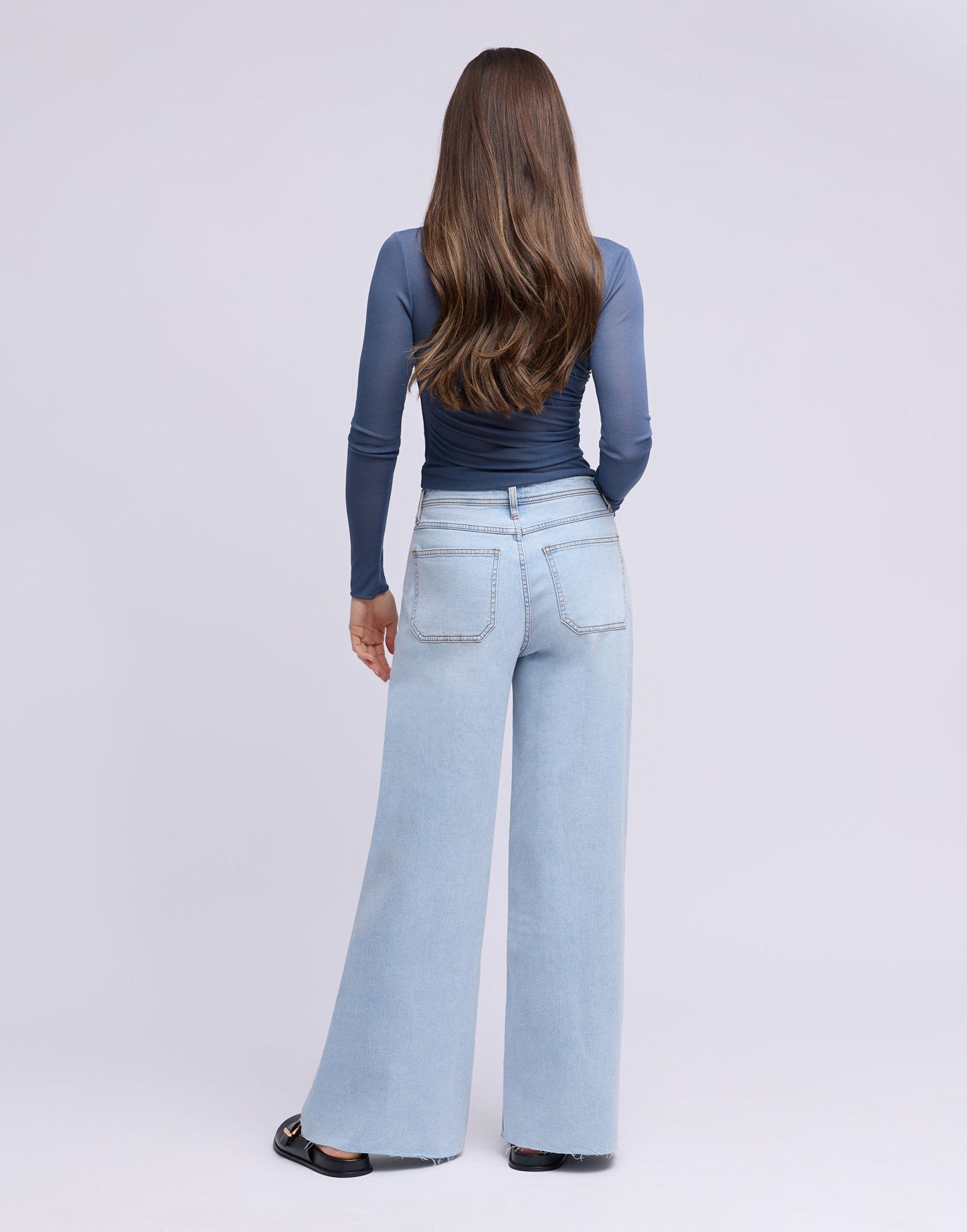 LILY WIDE LEG JEANS / SHERYL