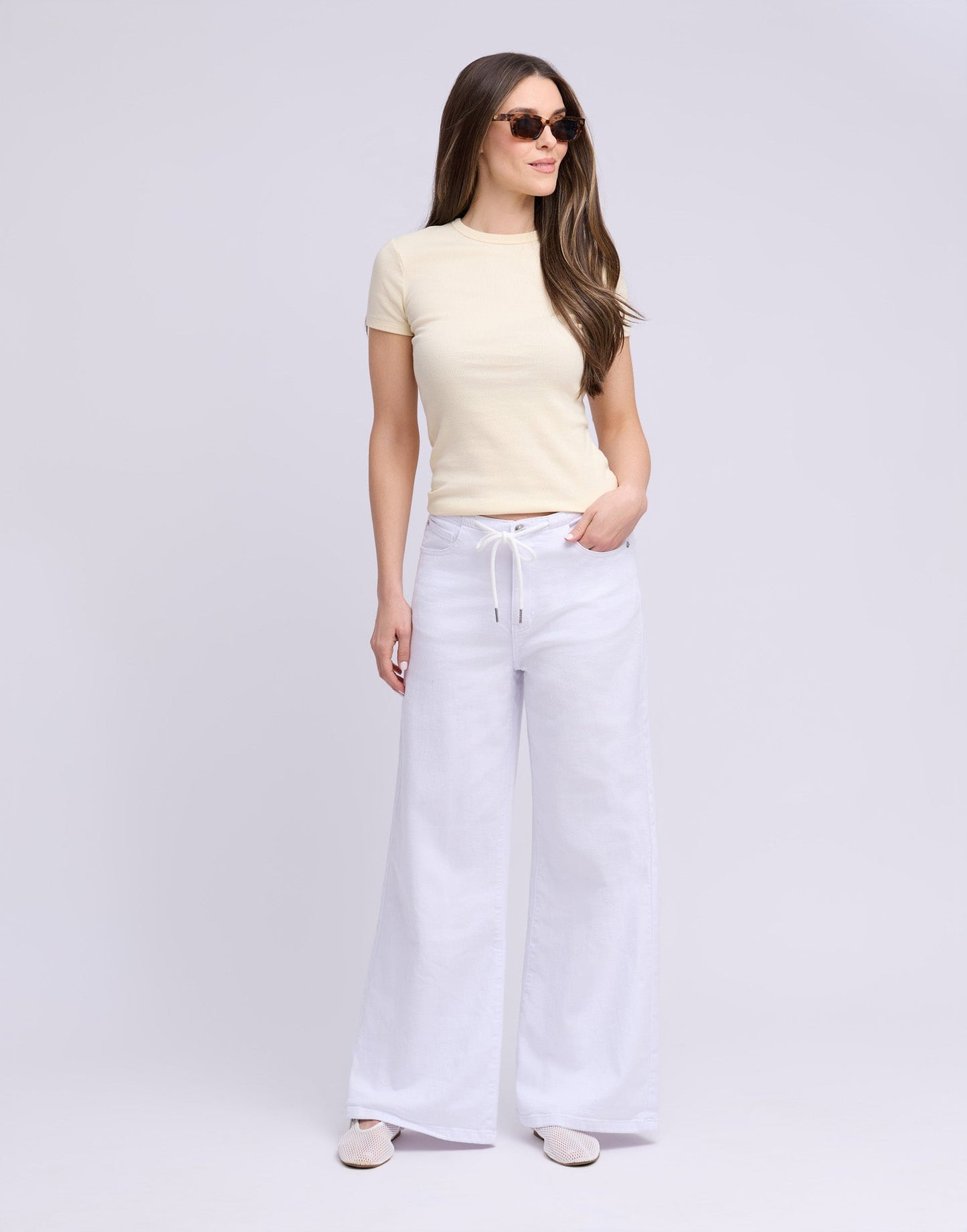 LILY WIDE LEG JEANS / HARRIET