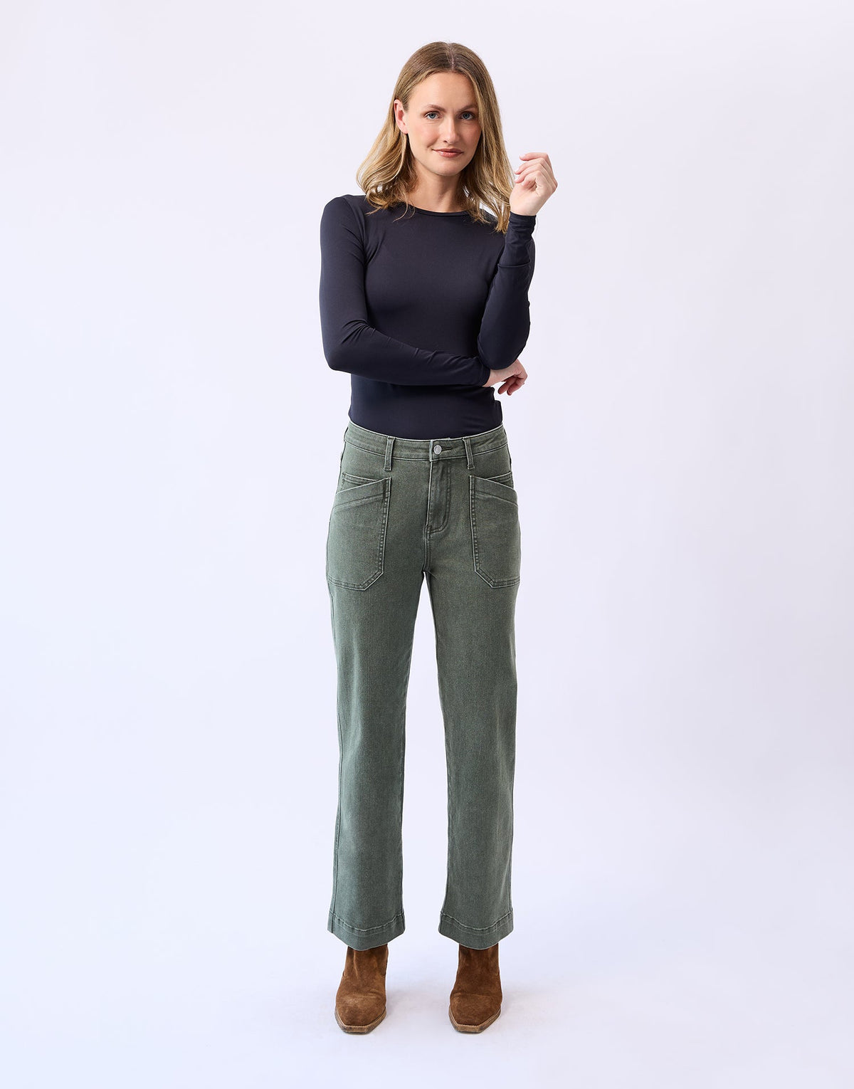CHLOE STRAIGHT JEANS / MAPLELEAF