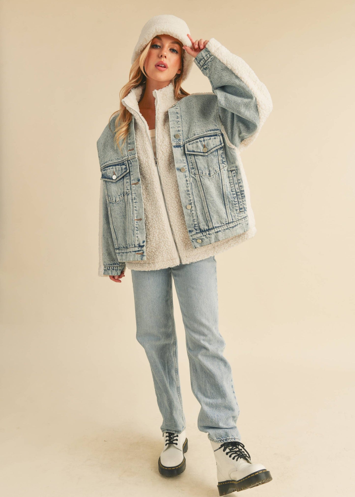 Dorian Sherpa Denim Jacket