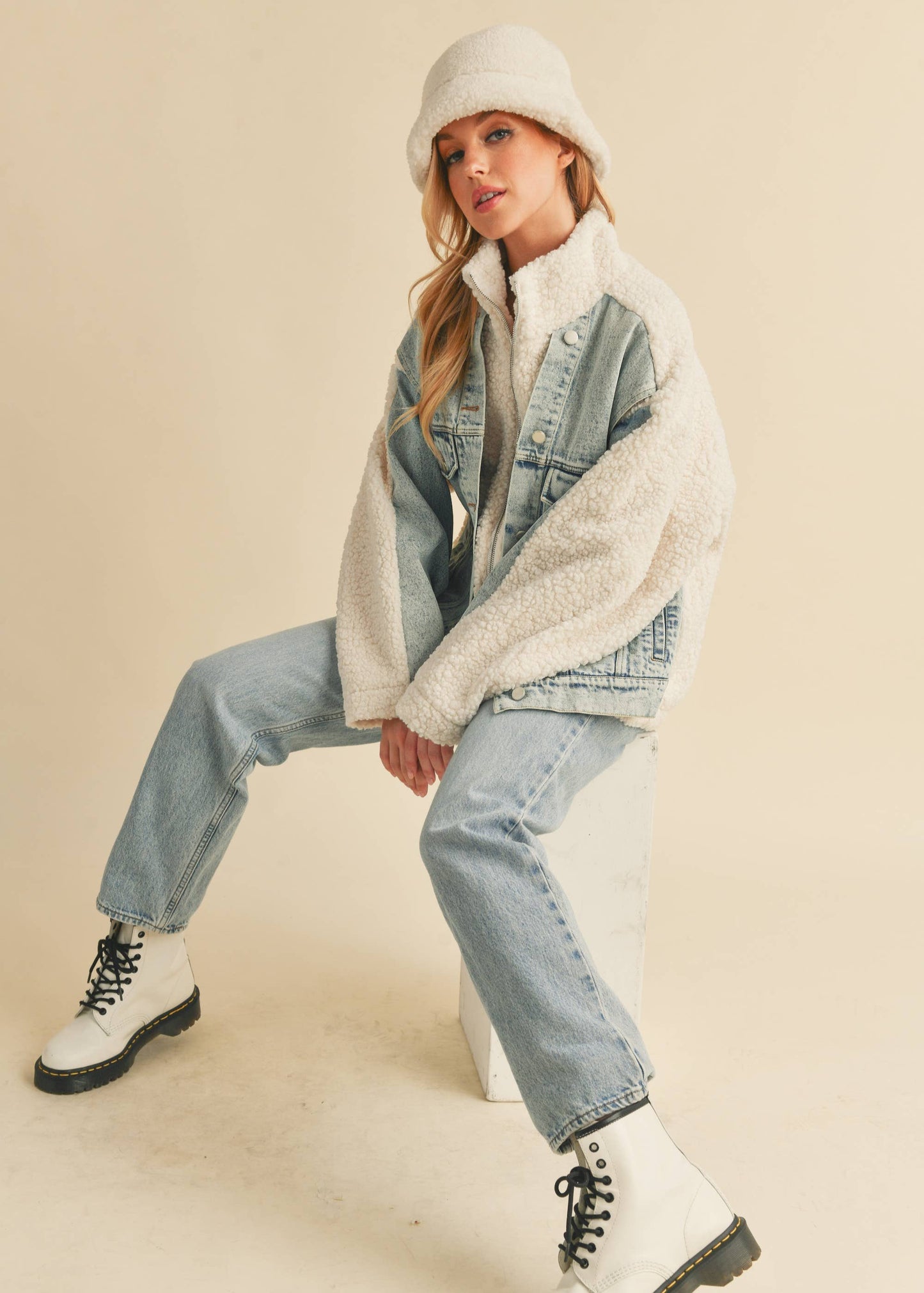 Dorian Sherpa Denim Jacket