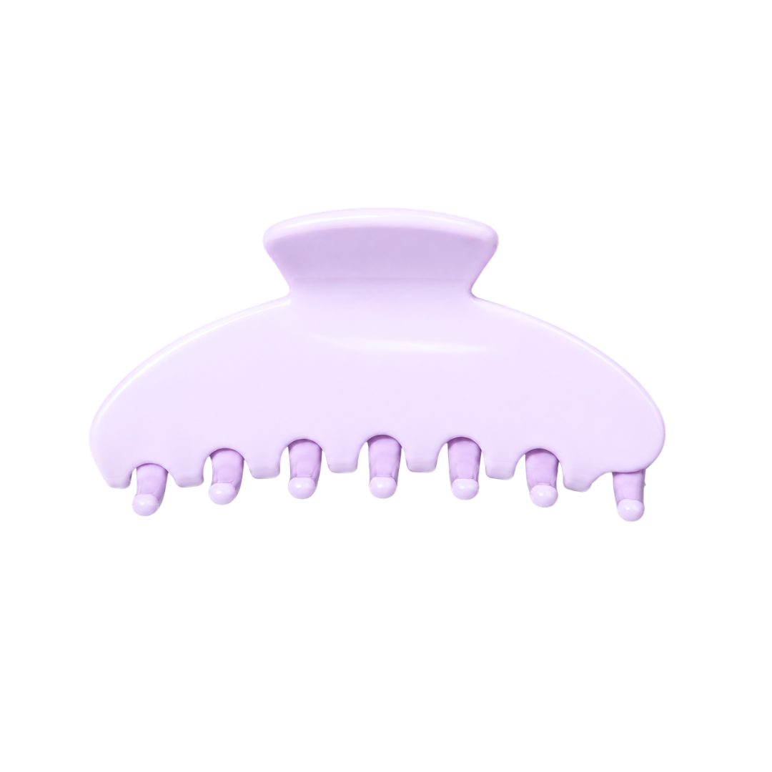 Rounded Claw Clip Lavender