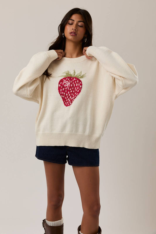 Strawberry Shortcake Sweater