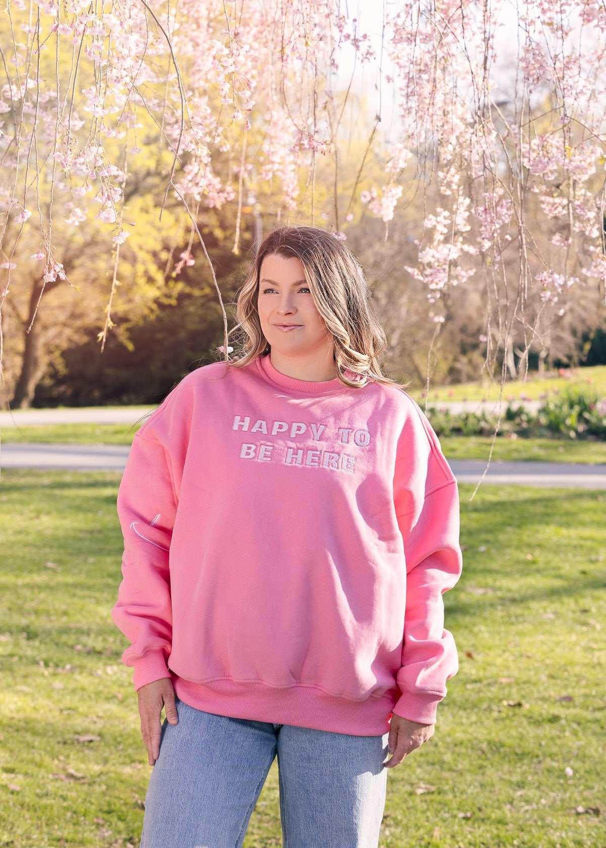 Happy To Be Here Crewneck