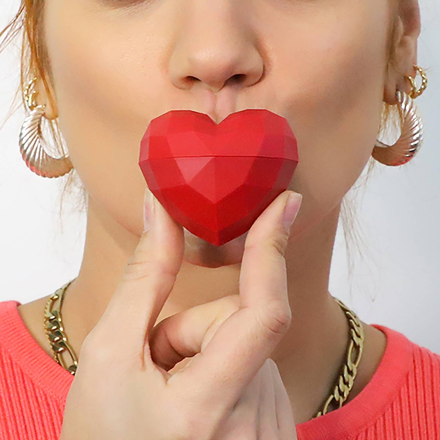Red Heart Lip Balm - CINNAMON