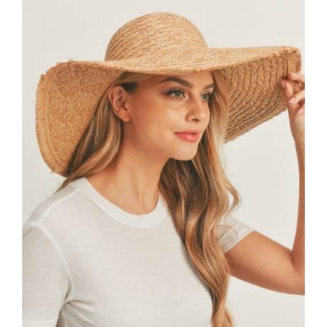 Floppy Straw Sun Hat